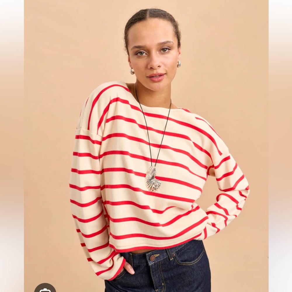 La Ligne Breton Long Sleeve Top